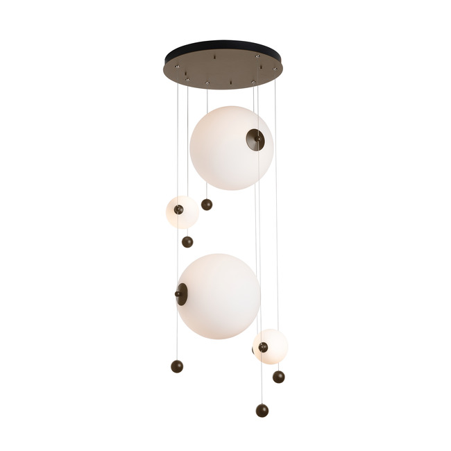Abacus Round Multi Light Pendant