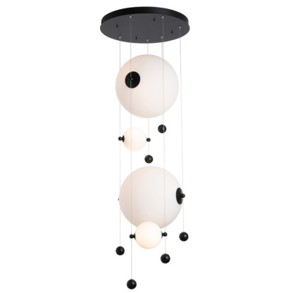 Abacus Round Multi Light Pendant