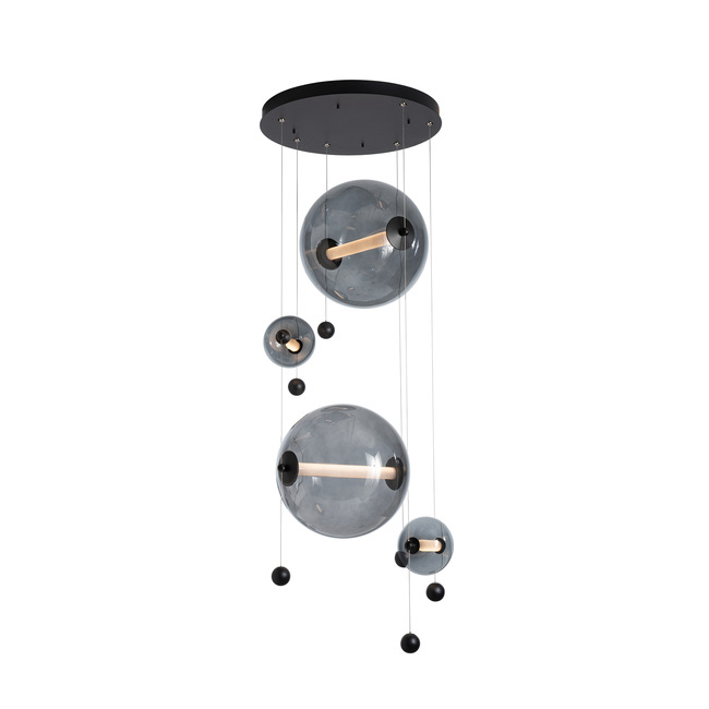 Abacus Round Multi Light Pendant