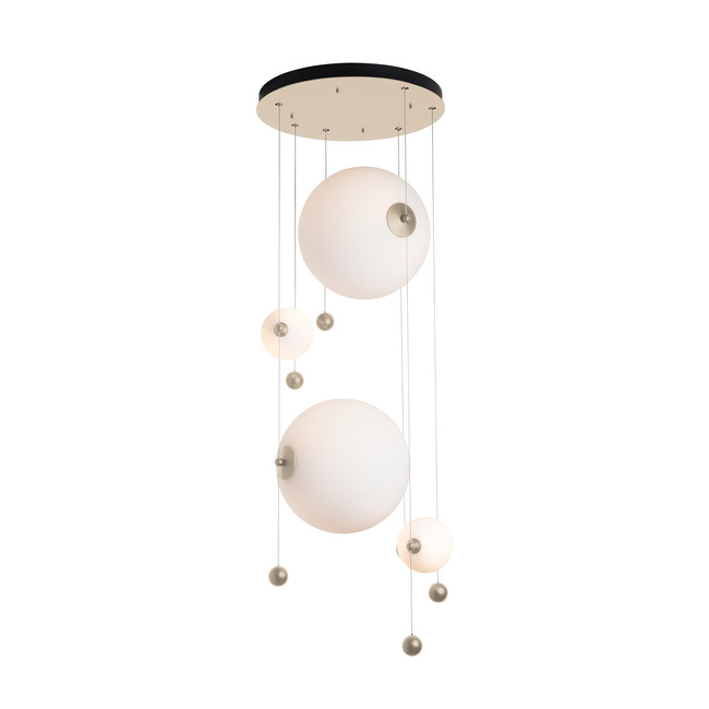 Abacus Round Multi Light Pendant