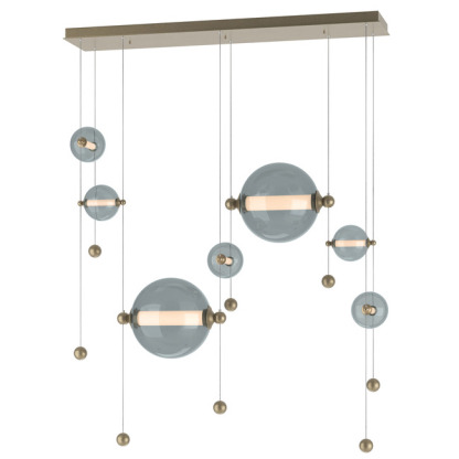 Abacus Linear Multi Light Pendant