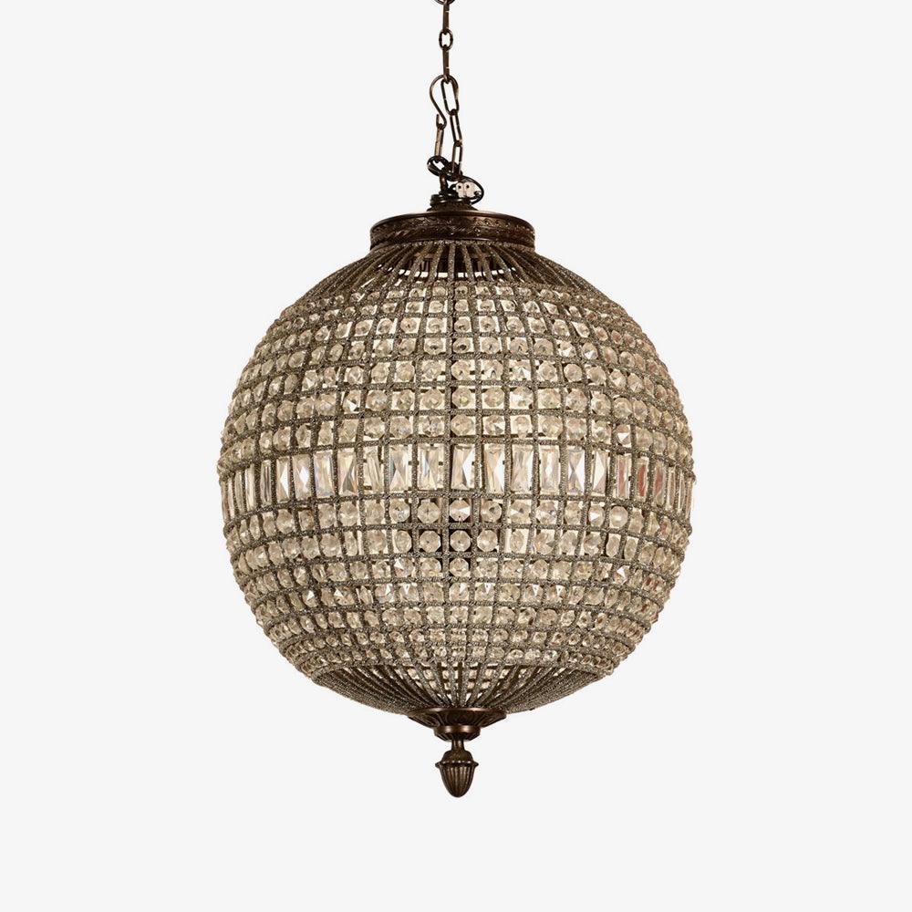 Traditional Globe Chandelier-Sylvia Space