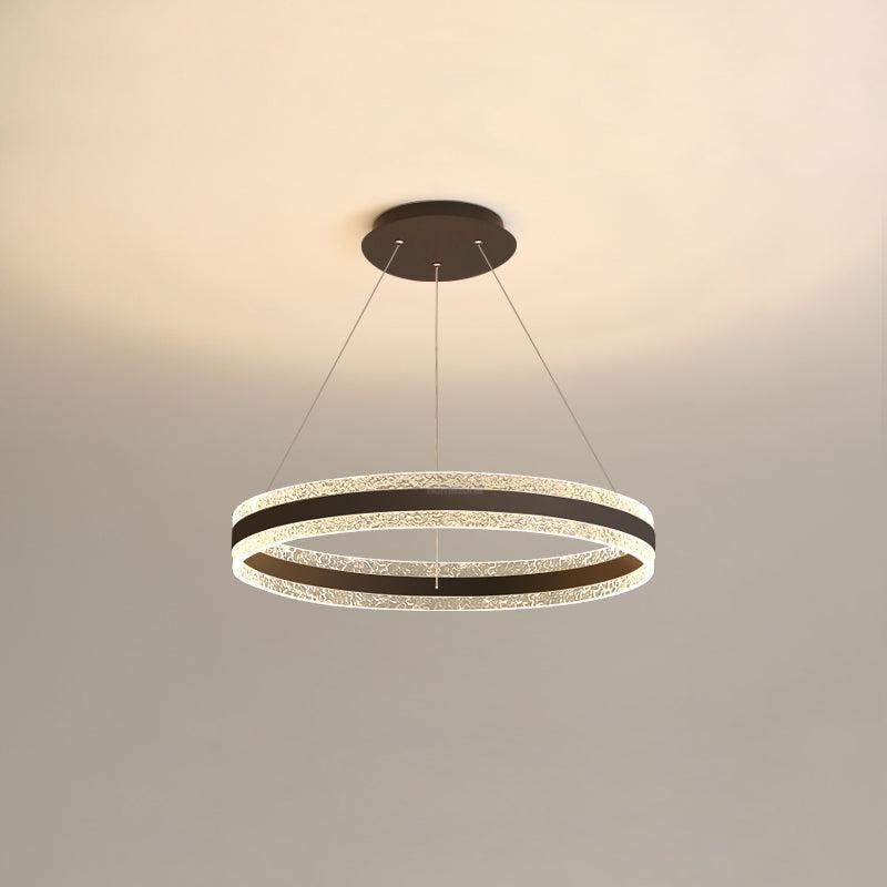 Modern Circle Chandelier-Sylvia Space