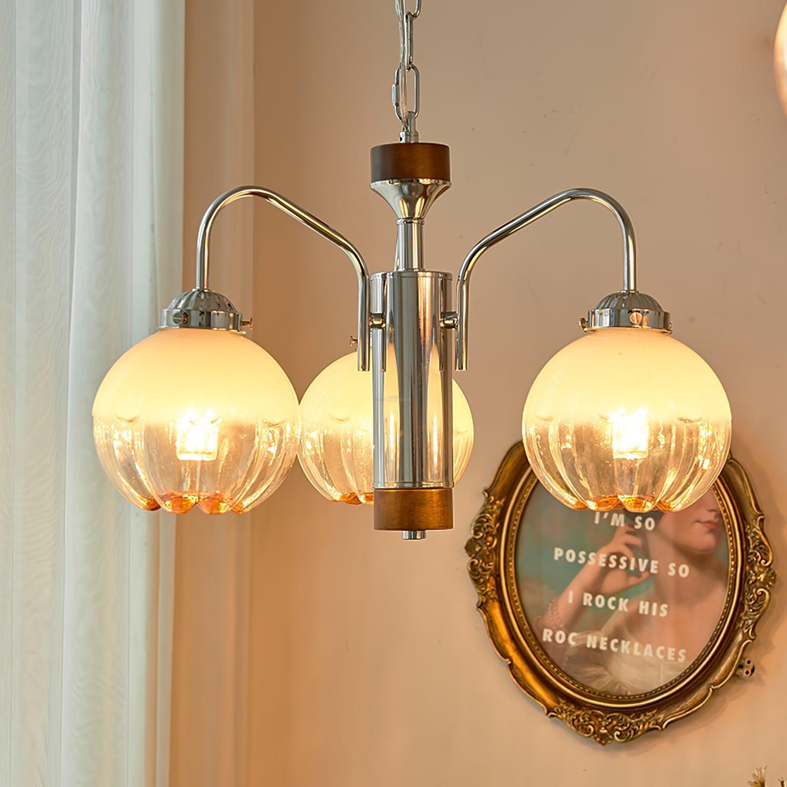 Flower Bud Chandelier ∅ 15.7″-Sylvia Space