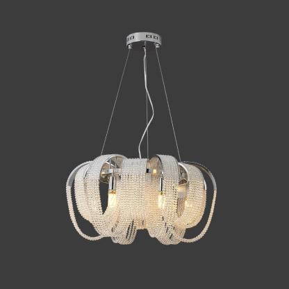 Mesh Crystal Chandelier with 1/6/9 heads-Sylvia Space