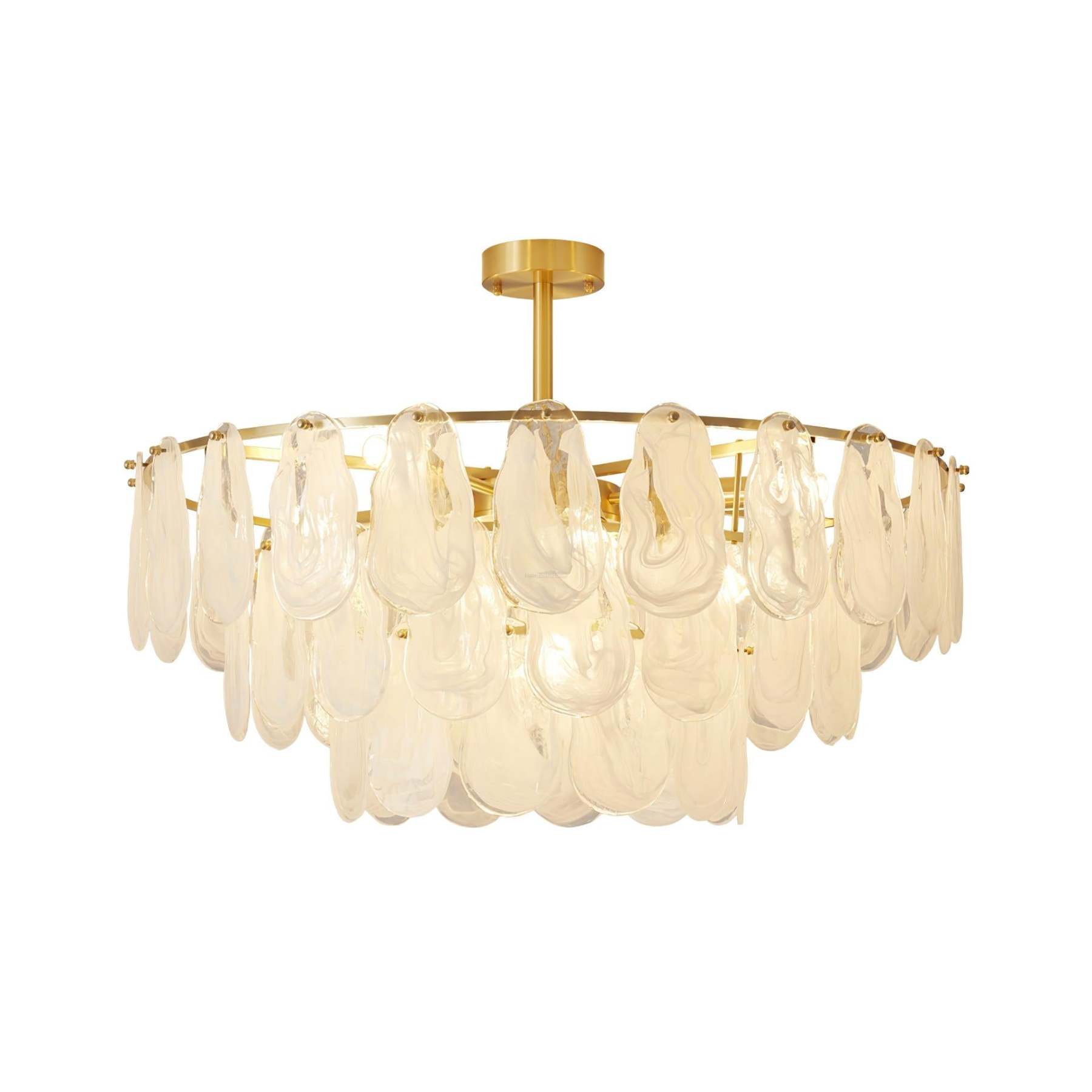 Round Cloud Glass Pendant-Sylvia Space