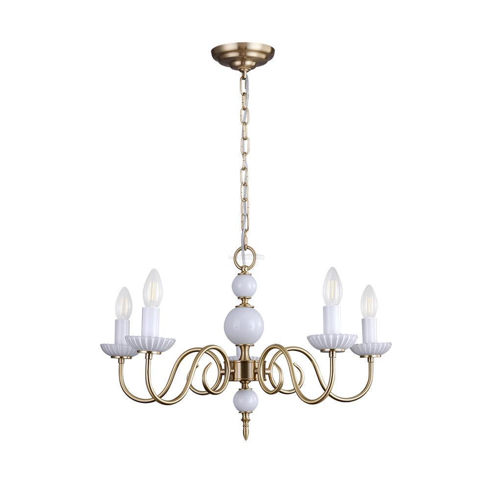 Carlita Chandelier with 3/5 heads-Sylvia Space