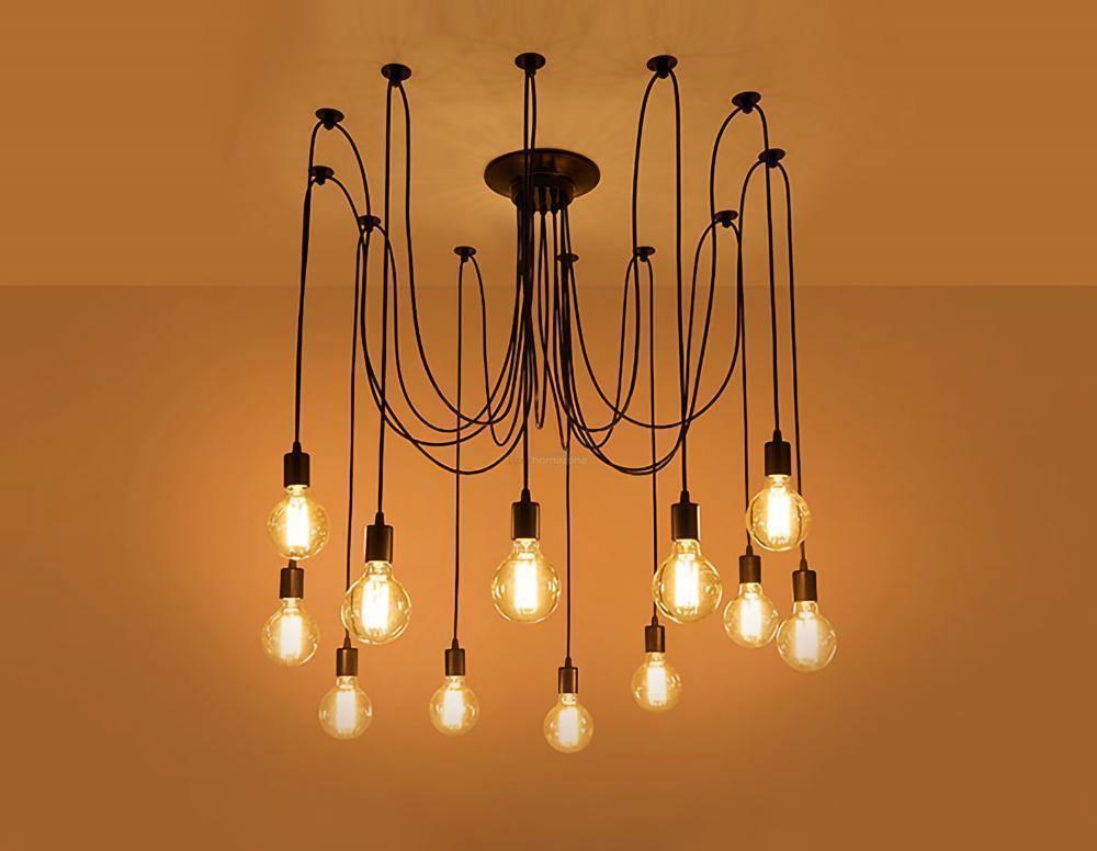 Spider Ceiling Chandelier with 5/8/10/12/15 heads-Sylvia Space