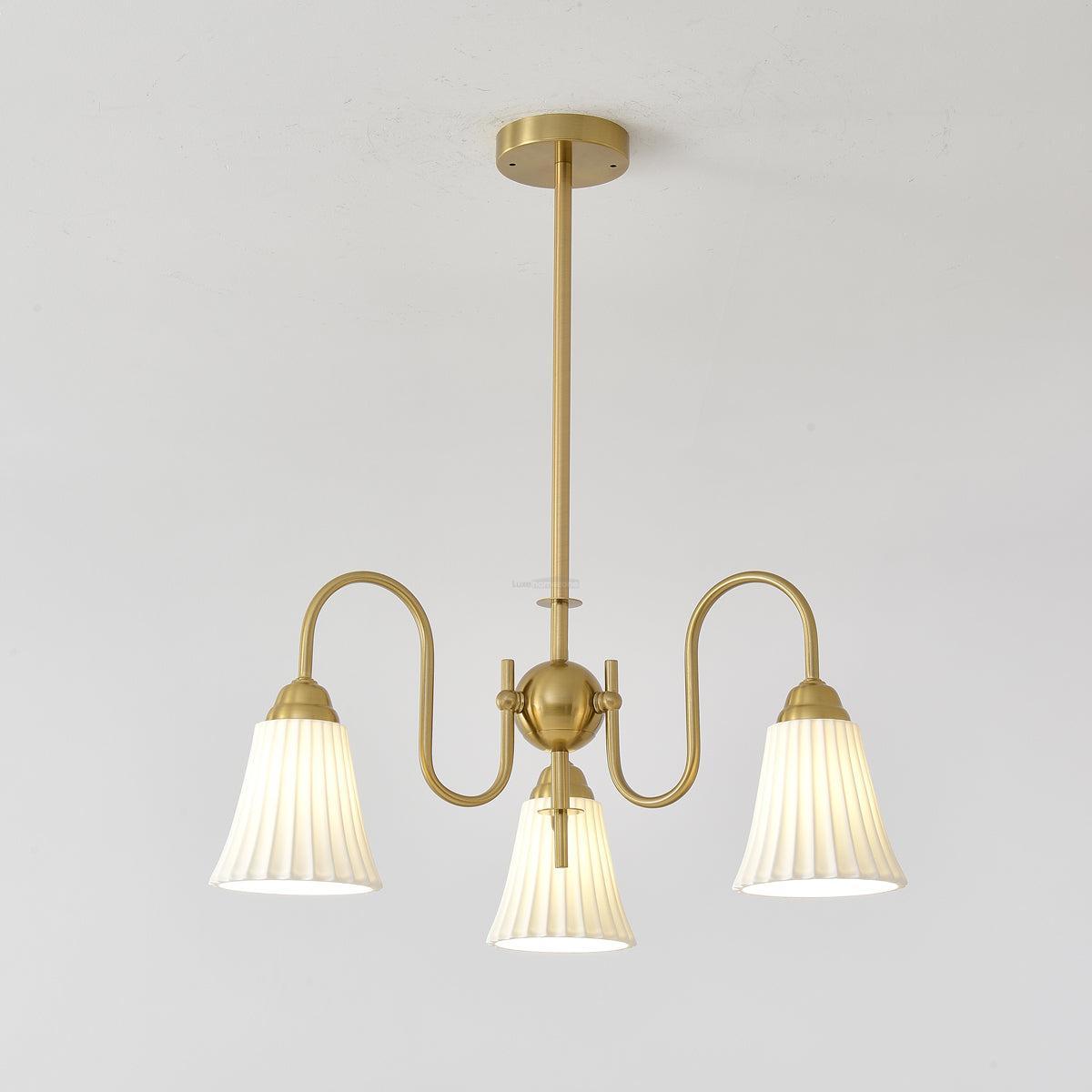Esther Chandelier with 3/5/8 heads-Sylvia Space