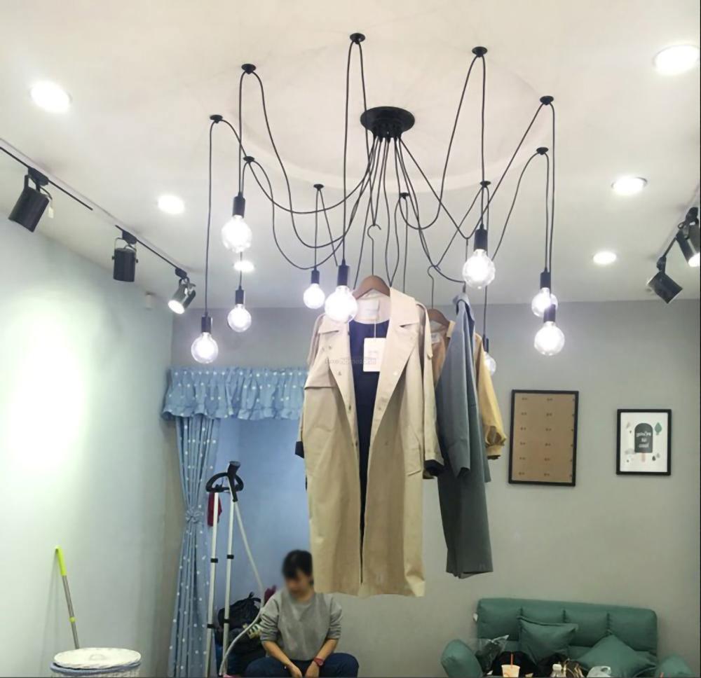 Spider Ceiling Chandelier with 5/8/10/12/15 heads-Sylvia Space