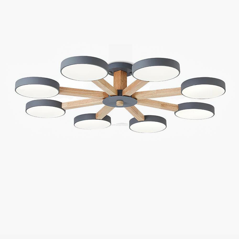 Modern Multi Stem Chandelier with 5/6/8 heads-Sylvia Space