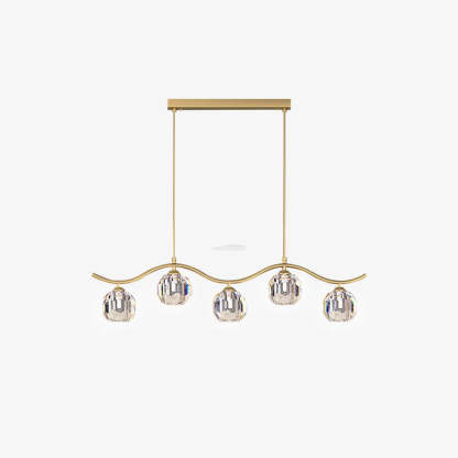 Eara Crystal Chandelier with 3/5/7 heads-Sylvia Space