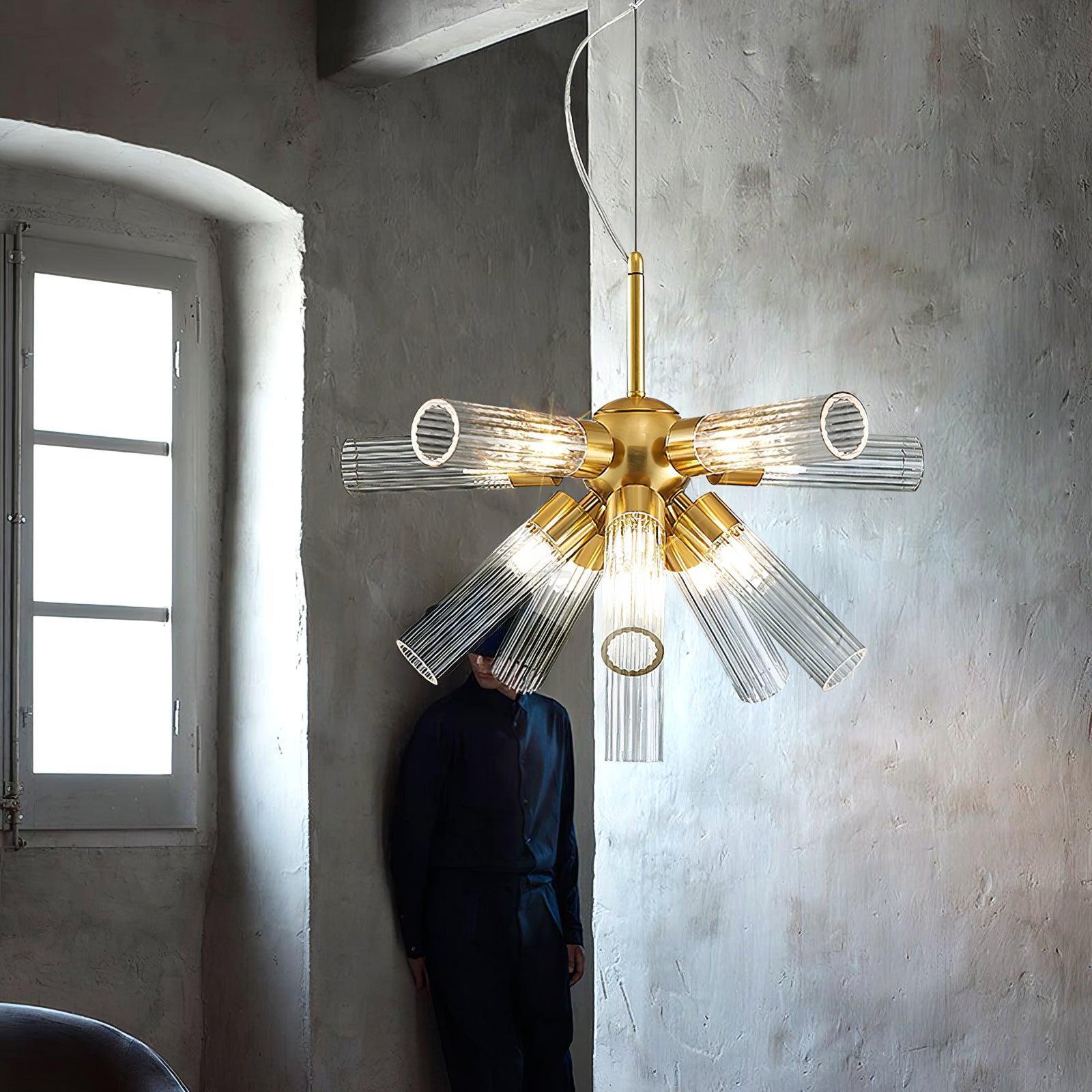 Ringold Sputnik Chandelier ∅ 19.7″-Sylvia Space