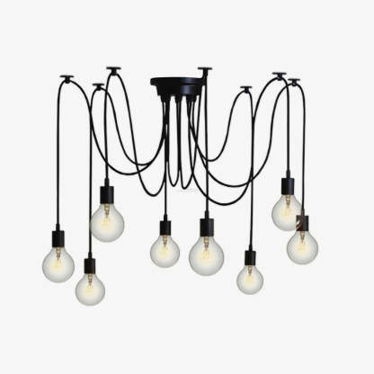 Spider Ceiling Chandelier with 5/8/10/12/15 heads-Sylvia Space