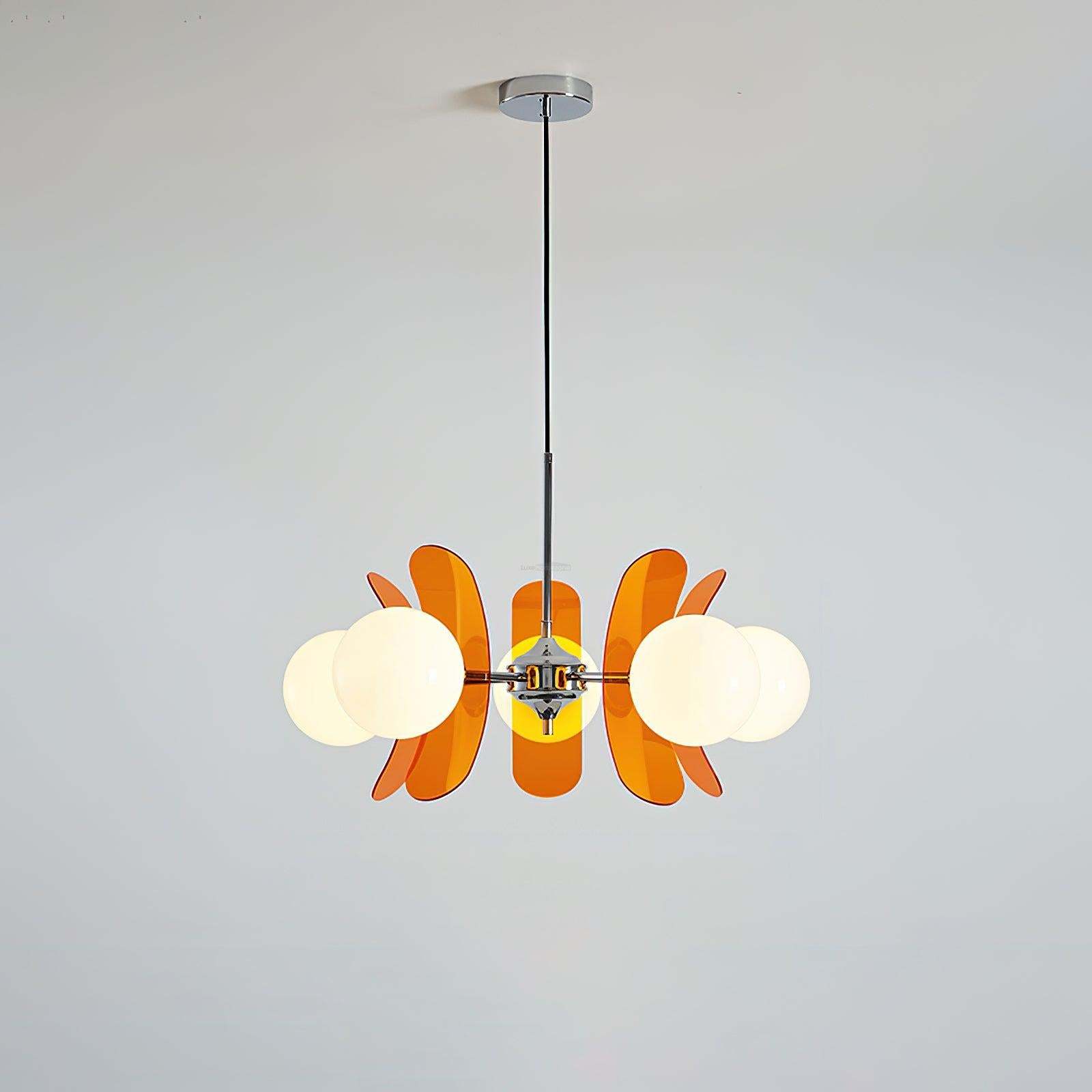 Phosphorescent Chandelier with3/5/6/8 heads-Sylvia Space