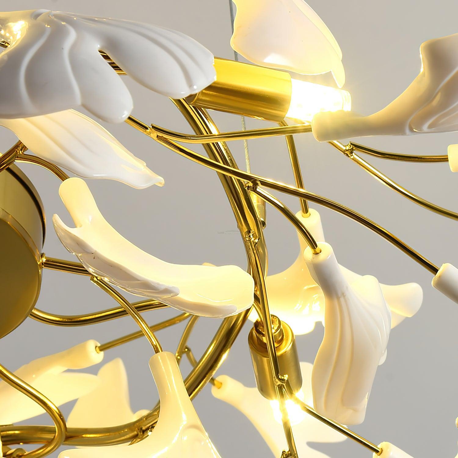 Gingko Chandelier Style D-Sylvia Space