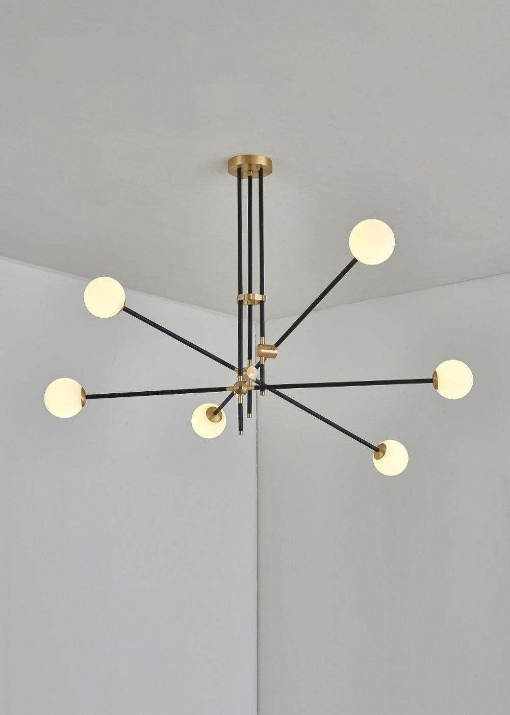 SI Chandelier with 2//3/4/6/9/12 heads-Sylvia Space