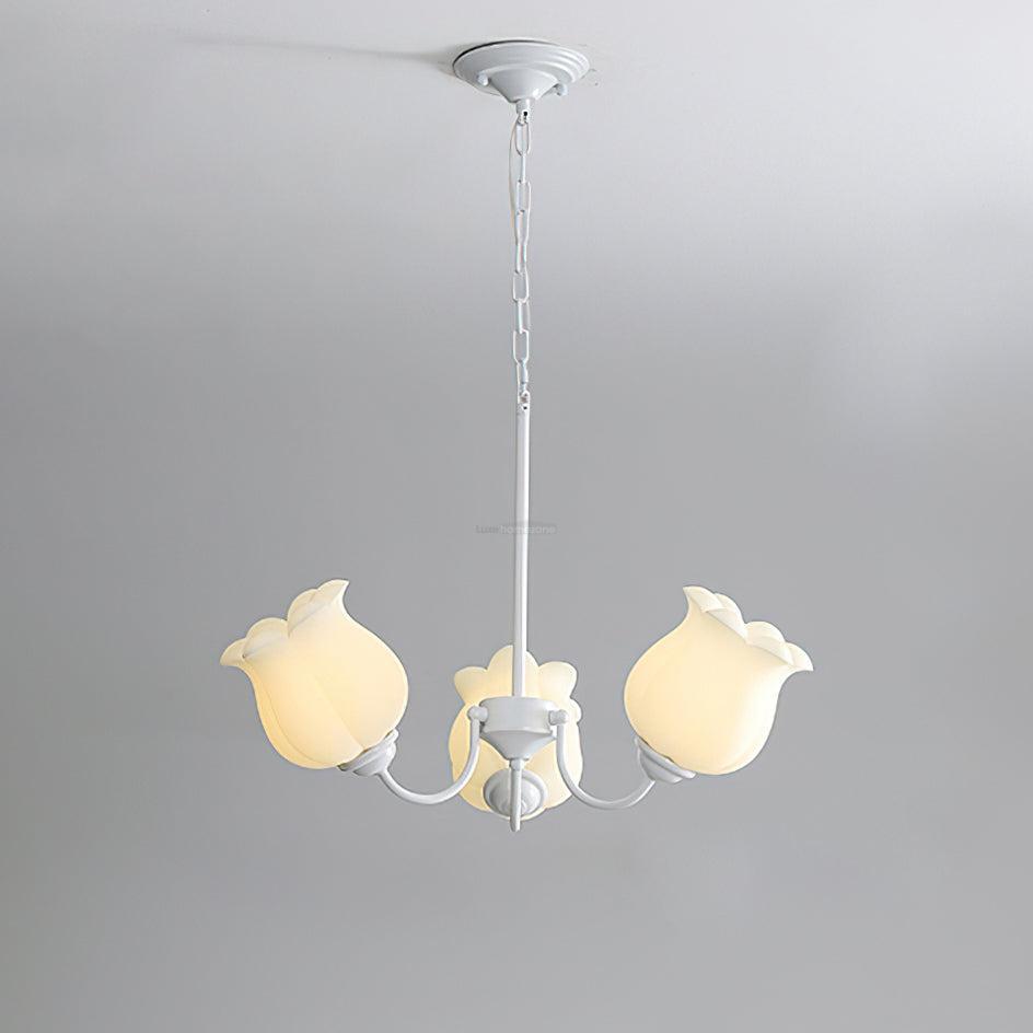 French Lily Chandelier with 3/5/6/8 heads-Sylvia Space
