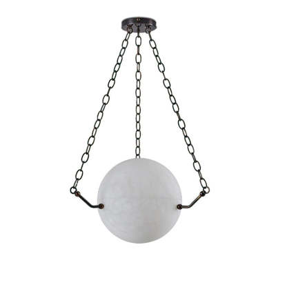 Anne Alabaster Sphere Chandelier 10'' 21.6''D