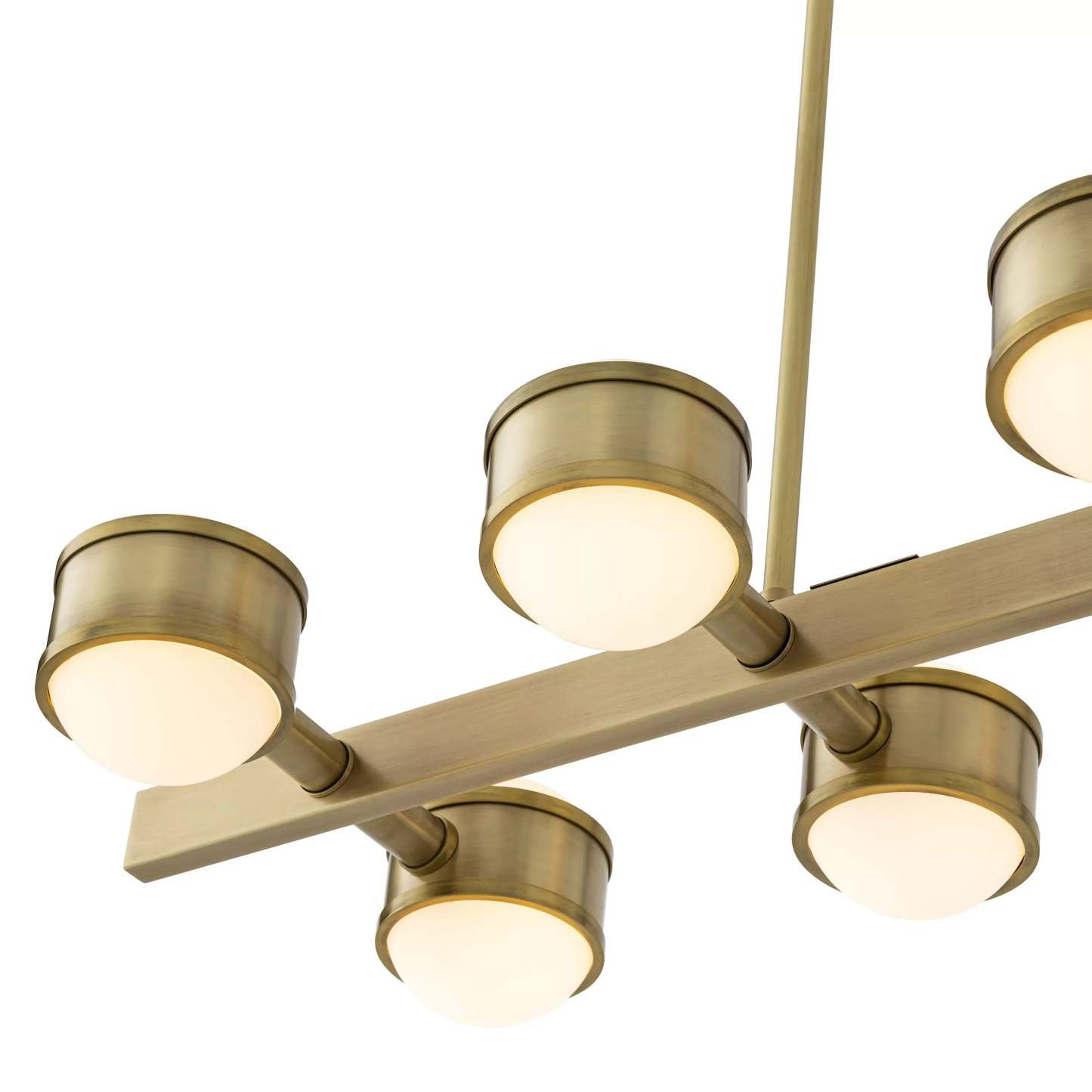Aldo Modern Brass Chandelier - Eichholtz-Sylvia Space
