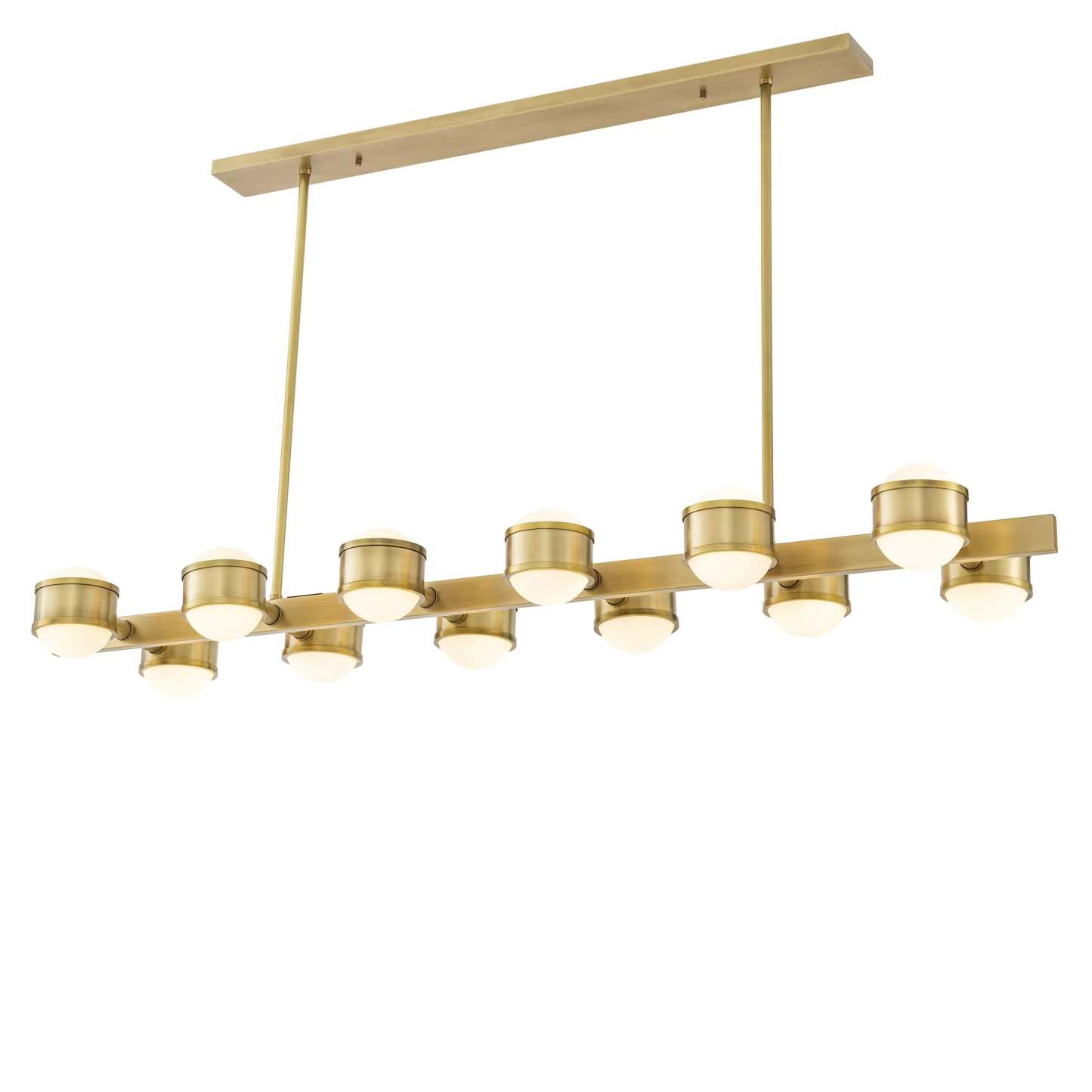 Aldo Modern Brass Chandelier - Eichholtz-Sylvia Space