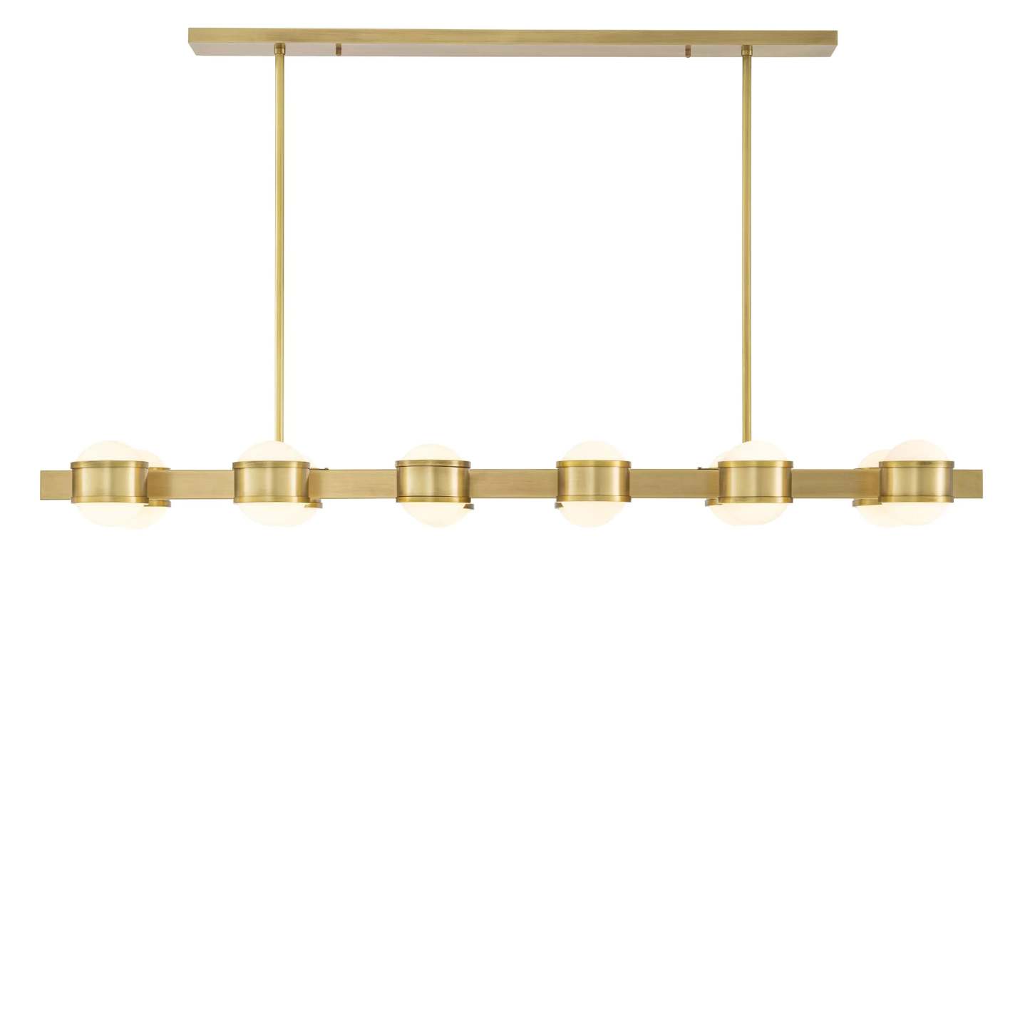 Aldo Modern Brass Chandelier - Eichholtz-Sylvia Space
