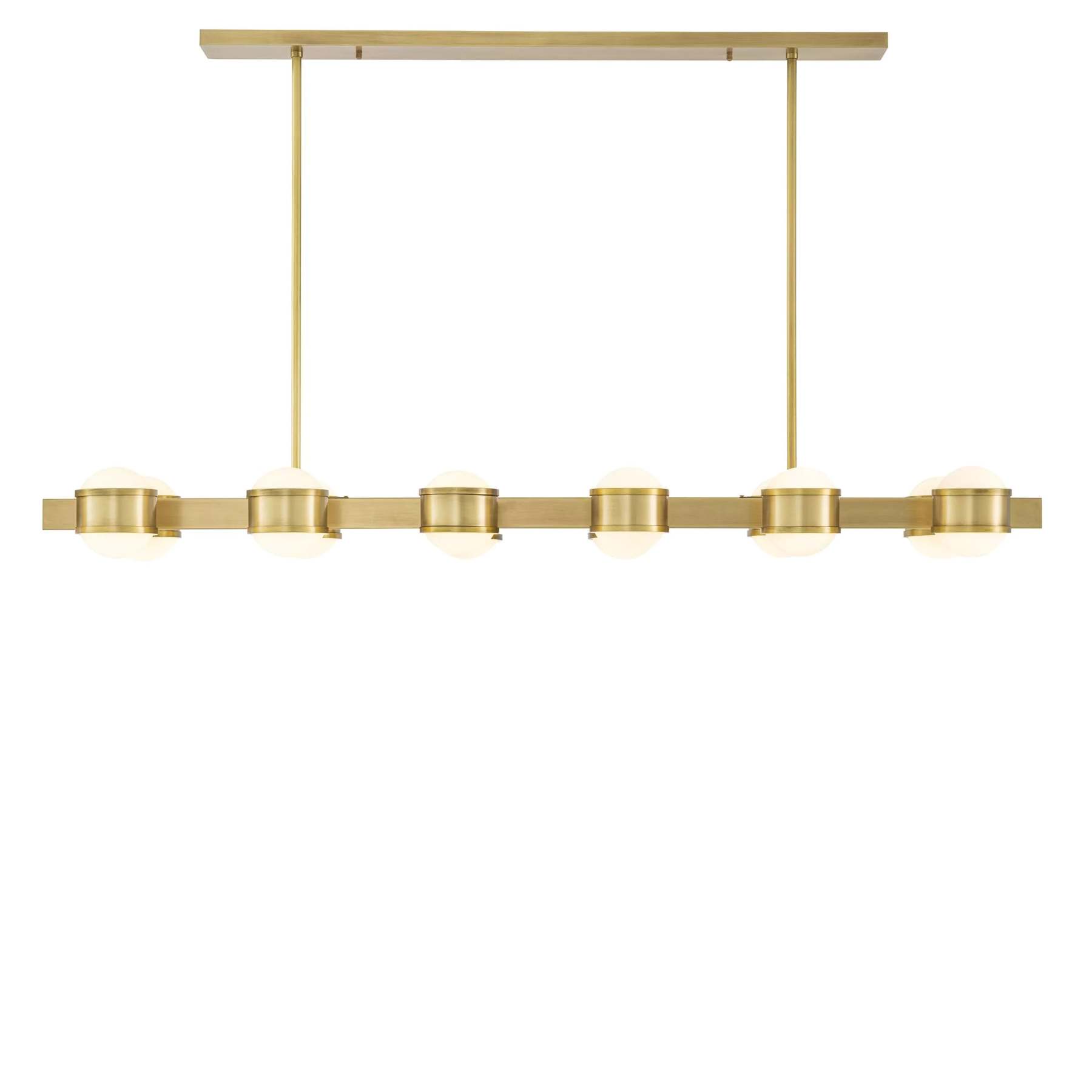 Aldo Modern Brass Chandelier - Eichholtz-Sylvia Space