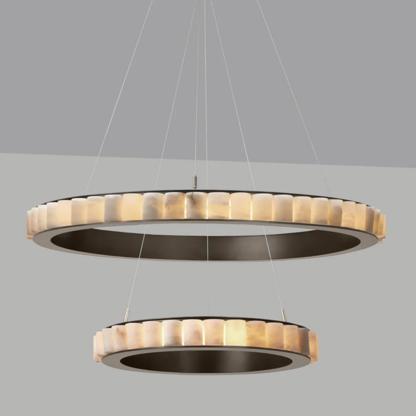 Avalon Halo Modern Chandelier - CTO Lighting-Sylvia Space