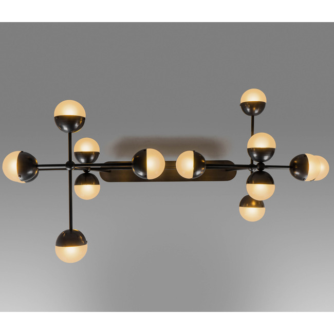 Molecule Linear Chandelier