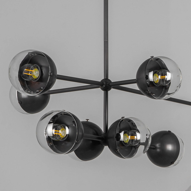 Molecule Linear Chandelier