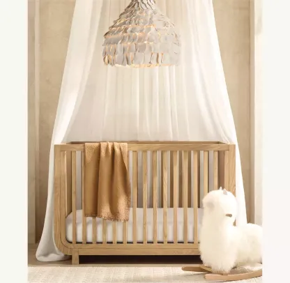 Handcrafted Clay Petal Pendant 22"D