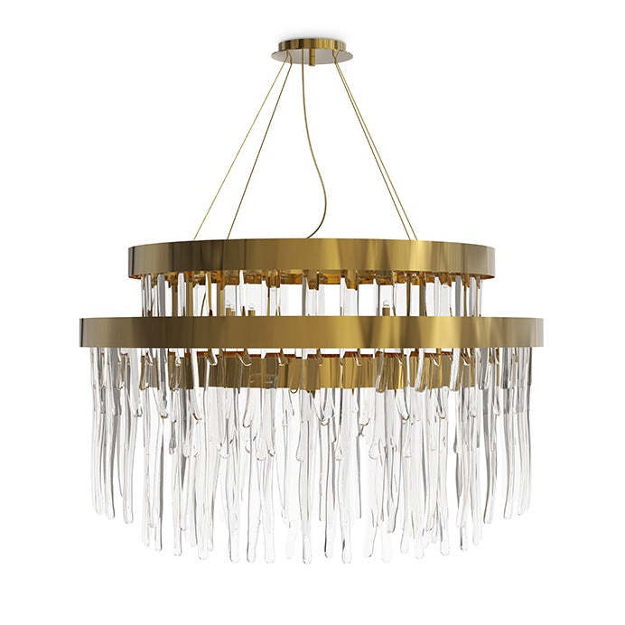 Babel 24 Light Crystal Modern Chandelier - Luxxu-Sylvia Space