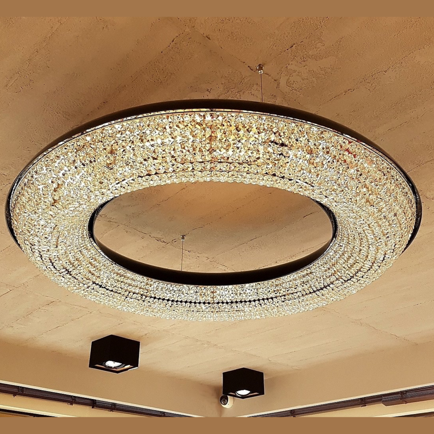 Black Glory Modern Glass Chandelier - Luchiante.-Sylvia Space
