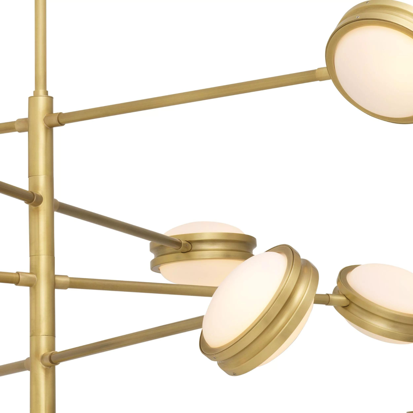 Blaize Modern Brass Chandelier - Eichholtz-Sylvia Space
