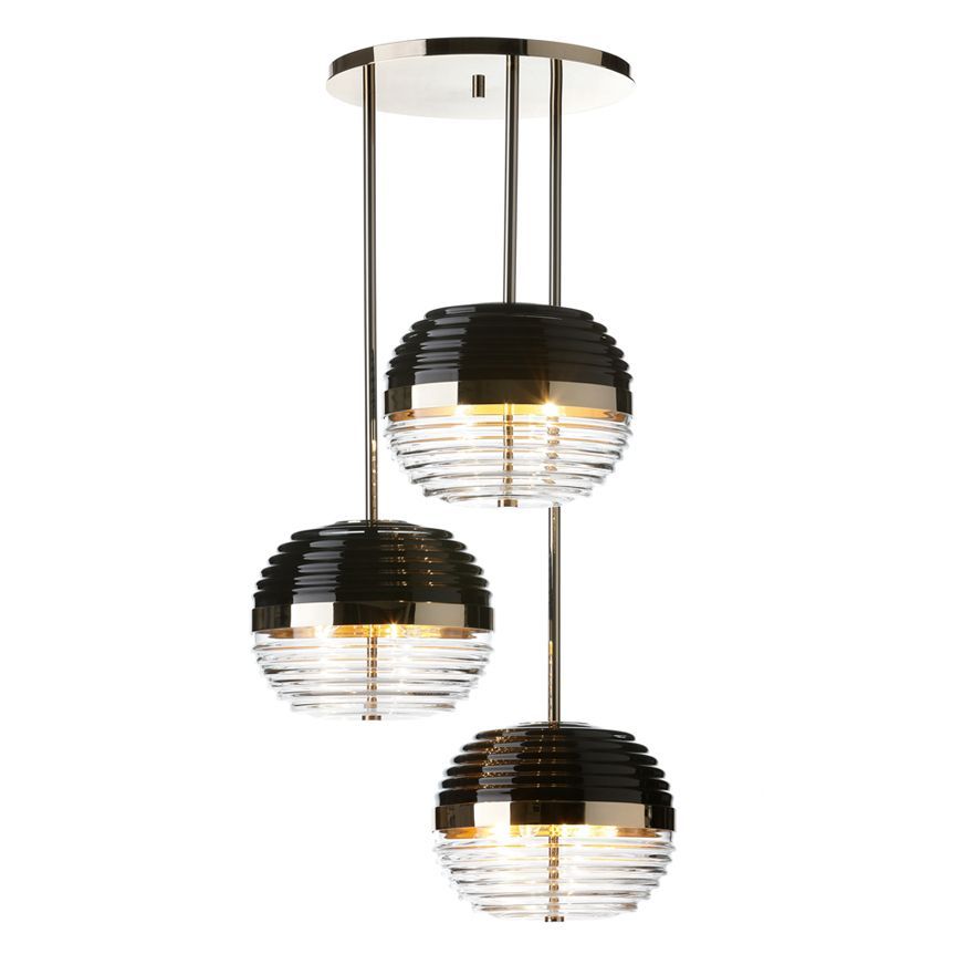 Brando 3 Light Modern Chandelier - Villa Lumi-Sylvia Space