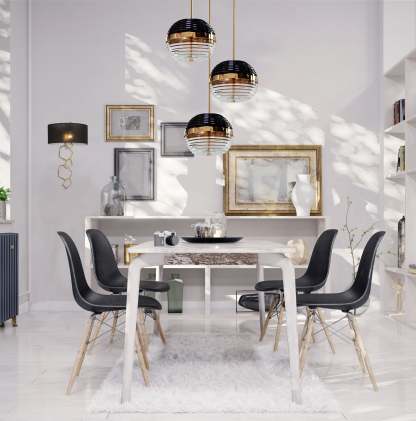 Brando 3 Light Modern Chandelier - Villa Lumi-Sylvia Space