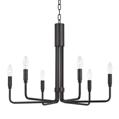 Brigitte Modern Brass Chandelier [2 Sizes] - Mitzi-Sylvia Space