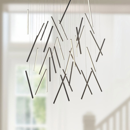 Chute Multi Light Chandelier