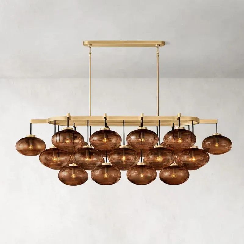 CABRETTE LINEAR CHANDELIER 72"