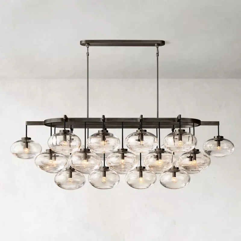 CABRETTE LINEAR CHANDELIER 72"