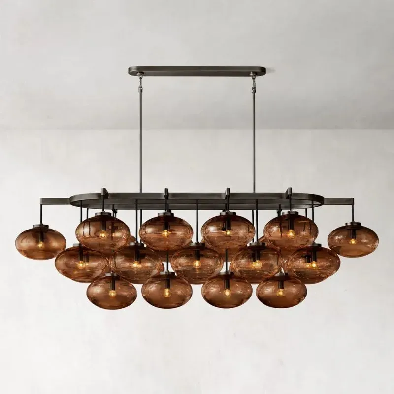 CABRETTE LINEAR CHANDELIER 72"