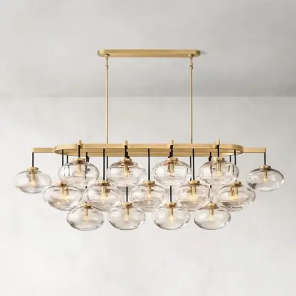 CABRETTE LINEAR CHANDELIER 72"