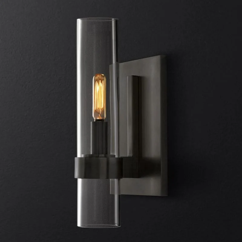 Manory Glass Cup Wall Sconce