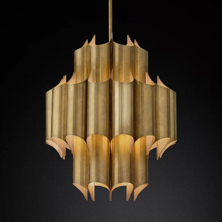 Catherine Vintage Chandelier Pendant 24"-Sylvia Space