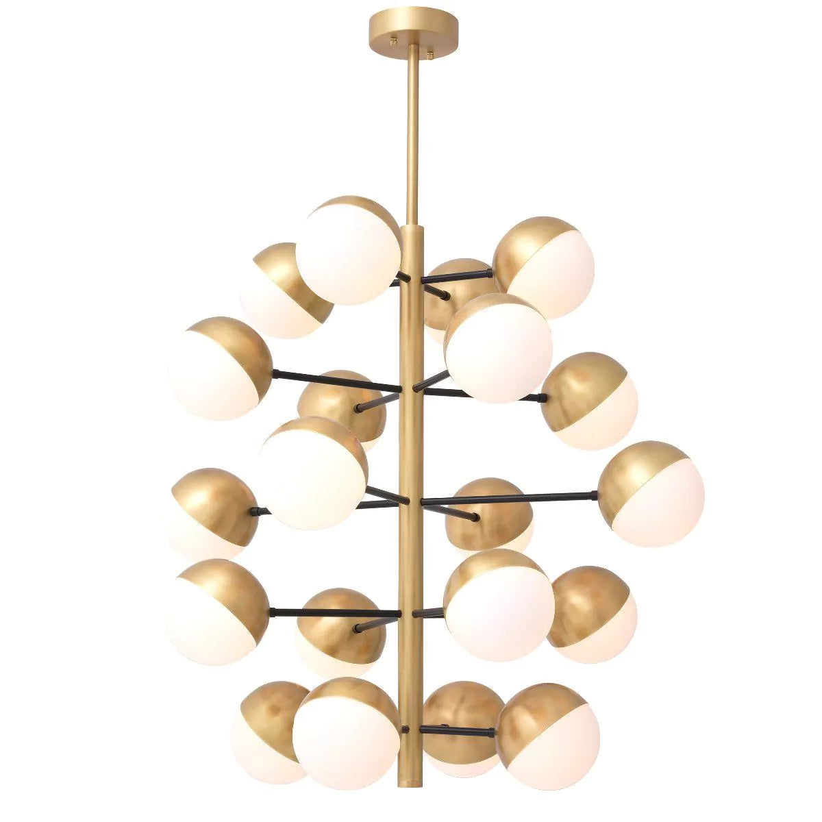 Cona L Modern Brass Chandelier - Eichholtz-Sylvia Space