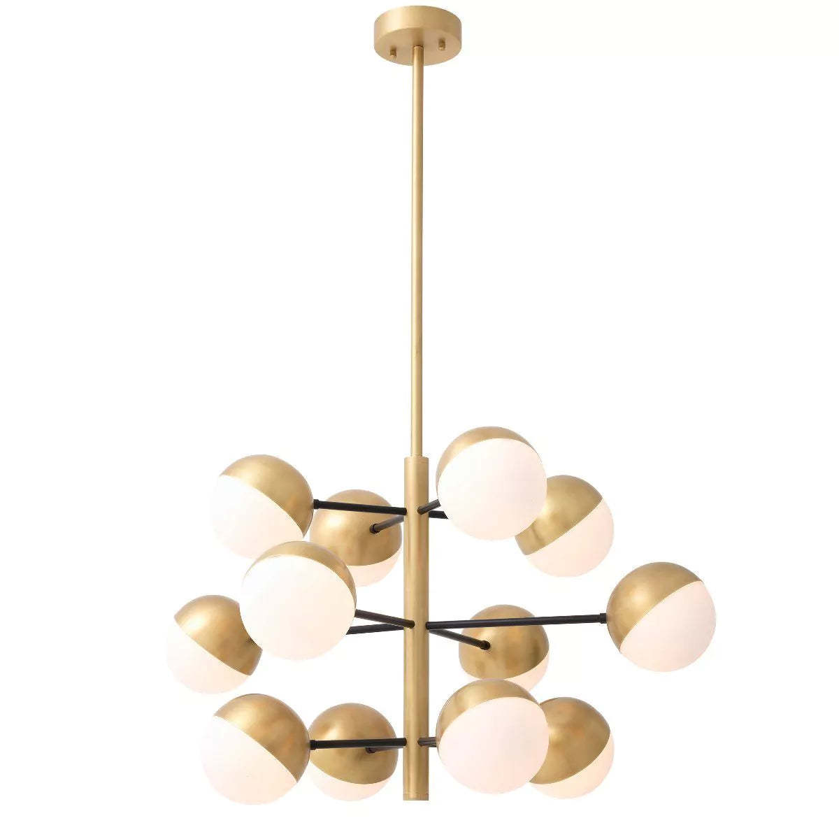 Cona S Modern Brass Chandelier - Eichholtz-Sylvia Space