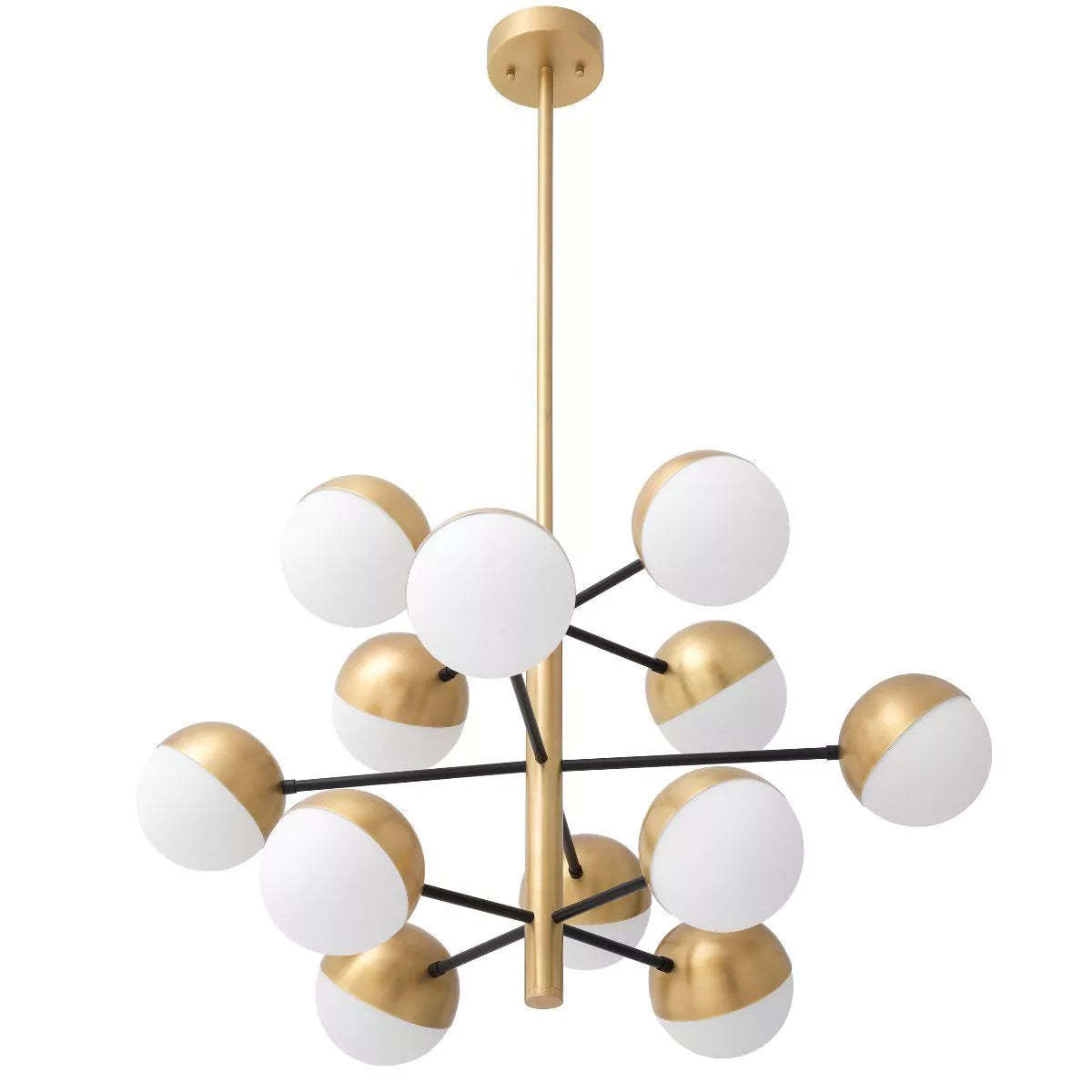 Cona S Modern Brass Chandelier - Eichholtz-Sylvia Space