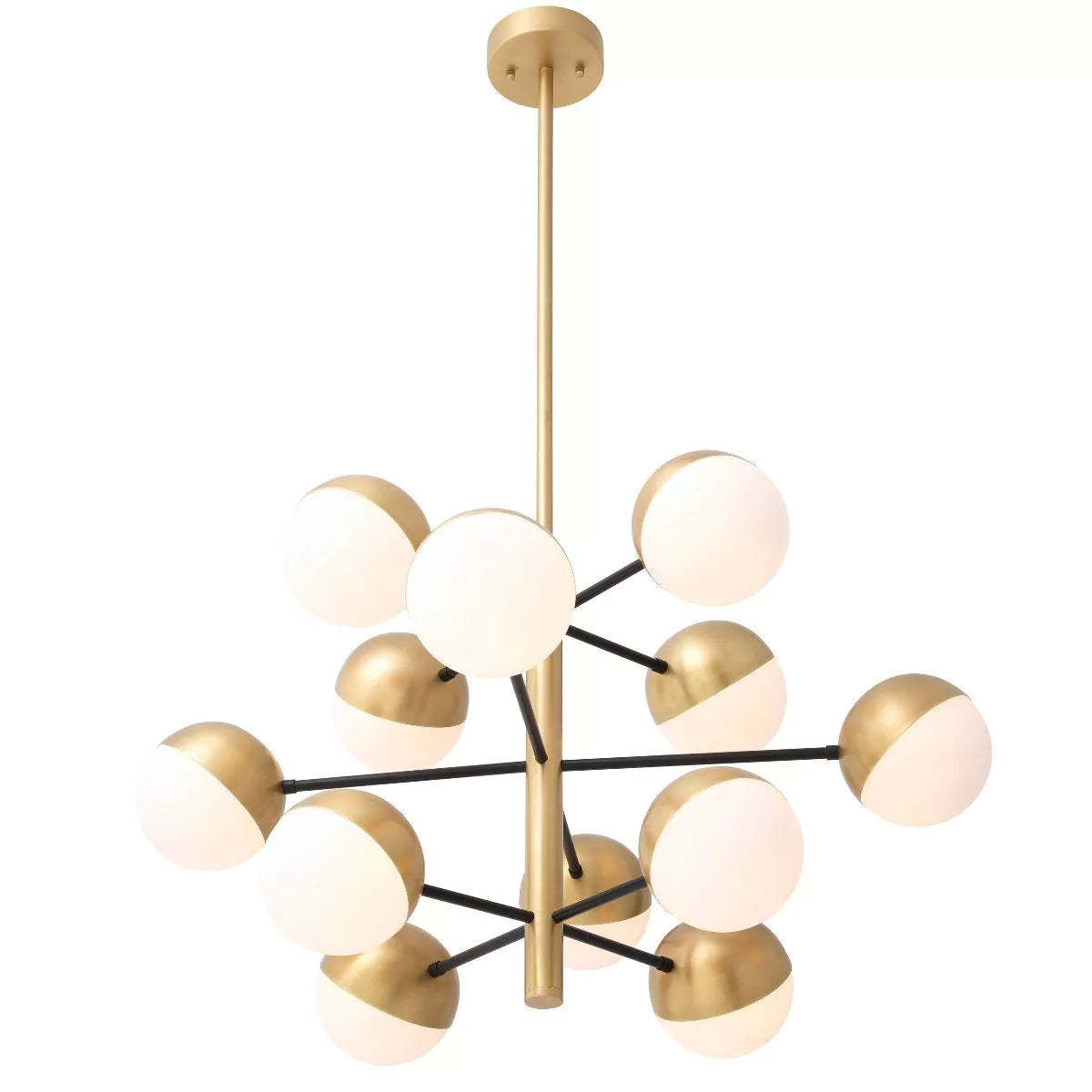 Cona S Modern Brass Chandelier - Eichholtz-Sylvia Space