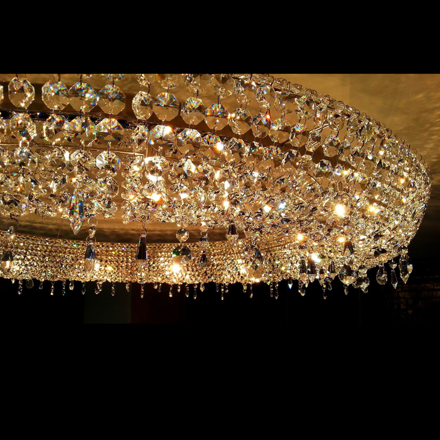 Crystal Glory Modern Glass Chandelier - Luchiante-Sylvia Space