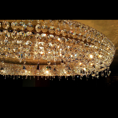 Crystal Glory Modern Glass Chandelier - Luchiante-Sylvia Space